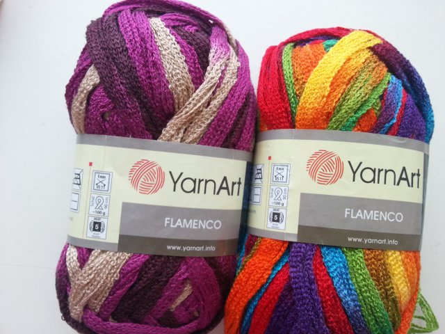 Yarn Art пряжа Flamenco 100гр.30м. 100%акрил