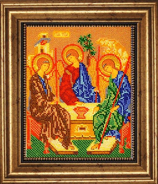 Рамка для вышитой иконы №21 "Святая Троица"