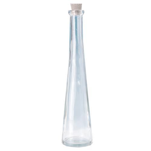 Glorex  Стеклянная бутылочка с пробкой высота 16,5см арт.68 605 192