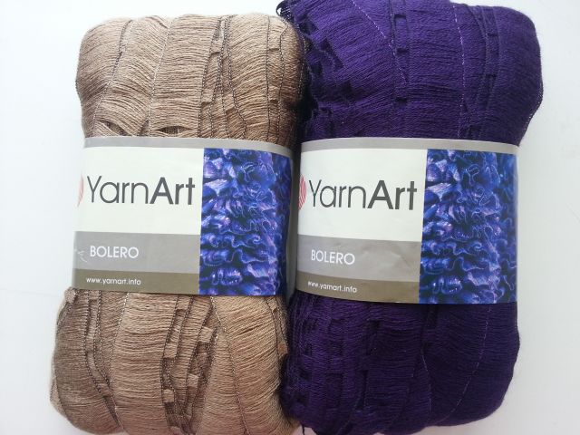 YarnArt Bolero 100 г. 33 м 92% акрил 8% металлик