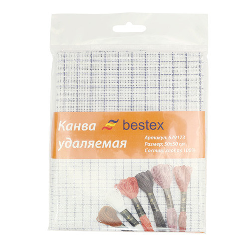 Bestex Канва удаляемая арт.624070-РО 50х50см