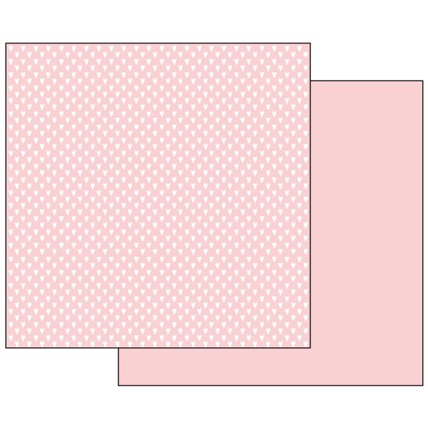 Stamperia Бумага д/скрапбукинга SBB461 "Сердечки на розовом фоне"