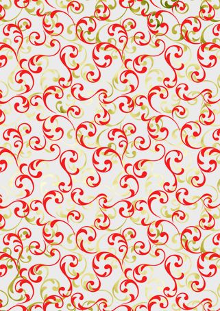 Heyda Бумага прозрачная с эффектом бархата арт.20-48 789 72 "Завитки", А4, 115г, 1лист, красные зави