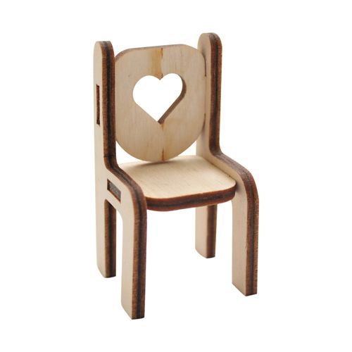 Астра Заготовка для декора "стул с сердцем" 498258