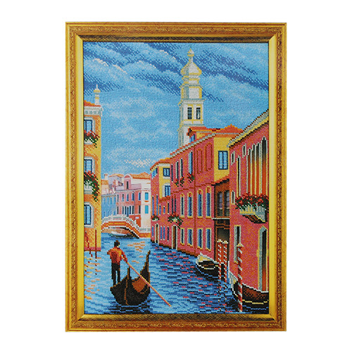 Радуга бисера Набор для вышивания бисером В-269 "Колокольня Сан Марко.Венеция" 26х38см