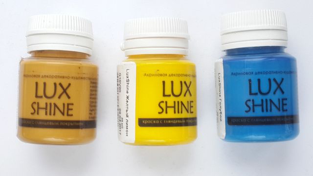 Акриловая краска глянцевая LuxShine (20 мл) GV20