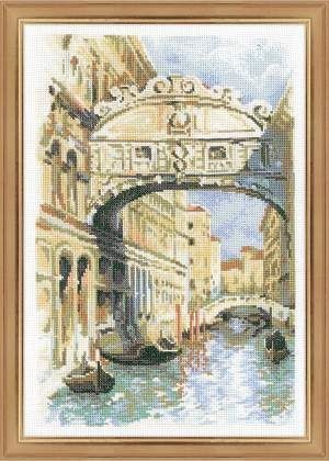 Riolis Набор для вышивания 1552 Мост вздохов. Венеция. 26х38см
