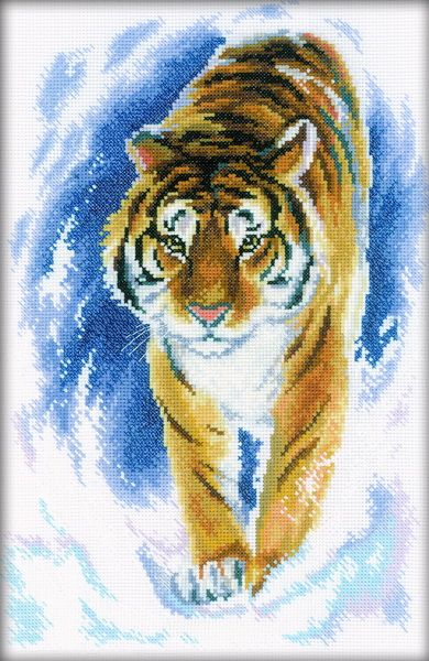 РТО Набор для вышивания М179 Грациозный тигр. 21х33см