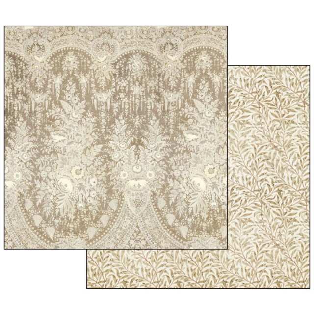 Stamperia Бумага д/скрапбукинга SBB529 "Бежевый фон",1 лист, 31,5 х 30,5 см, 170 гр