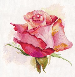 Алиса Набор для вышивания 2-39 "Дыхание розы. Очарование" 24 х 24 см