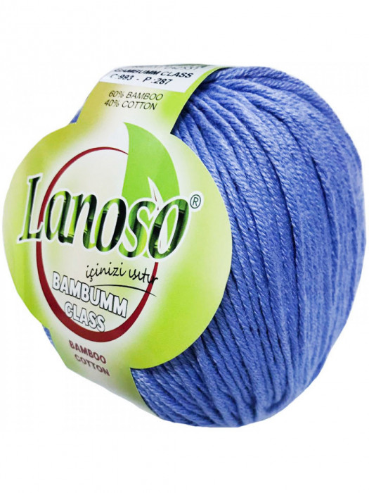 Lanoso Пряжа Bambumm class 100гр.140м. 60%бамбук,40%хлопок