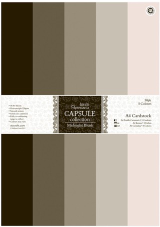 Docrafts Бумага д/скрапбукинга РМА164113 MIDNIGHT BLUSH 21х29,7см