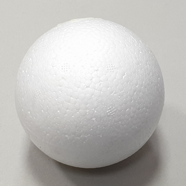 Форма из пенопласта "Шар " 1шт, 10см.