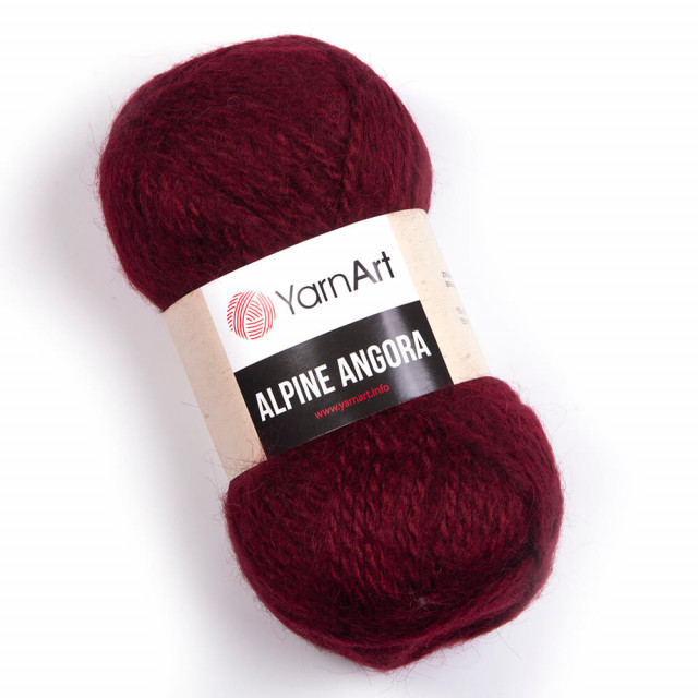 Yarn Art пряжа Alpine Angora 150гр.150м. 20%шерсть, 80%акрил
