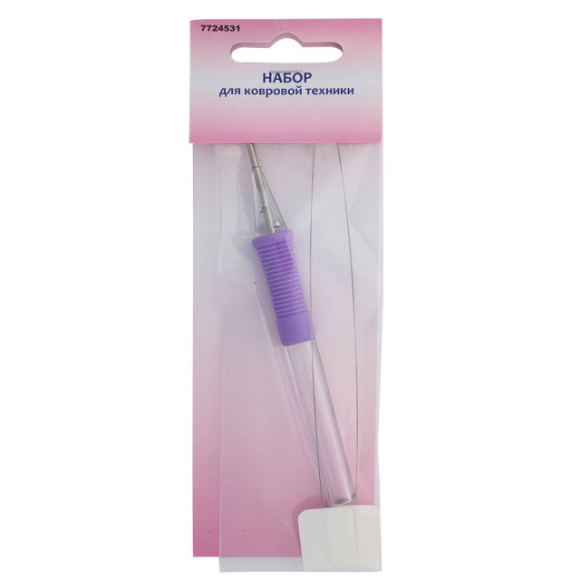 Hobby Pro Набор для ковровой техники (игла 1,5мм + нитевдеватель) 7724531