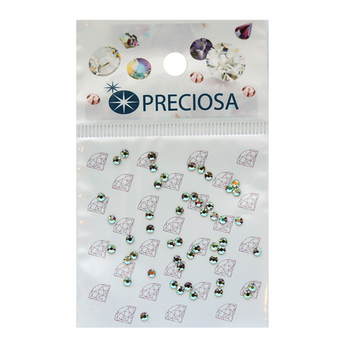 Preciosa 438-11-612 Стразы термоклеевые  Crystal АВ SS6 50 шт. 551780