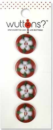 Пуговицы Wuttons "Fruit Print Sm" 19 мм, 4 шт 640005738