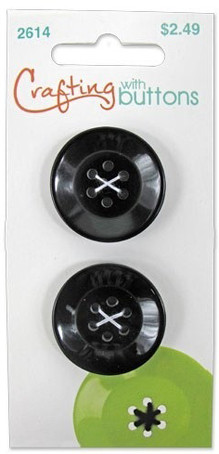 Пуговицы "9&6 Hole" Small  Black 6 Hole 470002614