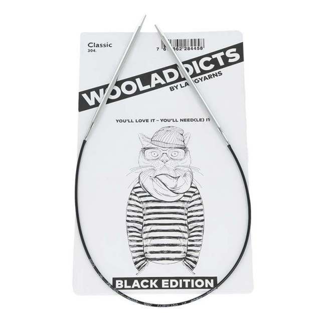 ADDI Спицы круговые супергладкие WOOLADDICTS Classic №2, 40 см