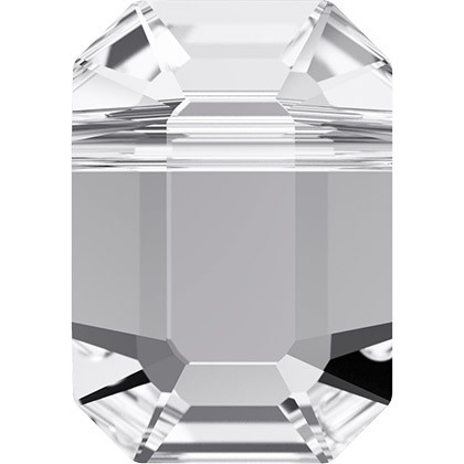 Swarovski Бусина стеклянная 5514 Crystal 10.0 x 7.0 мм белый (crystal 001) 2 шт