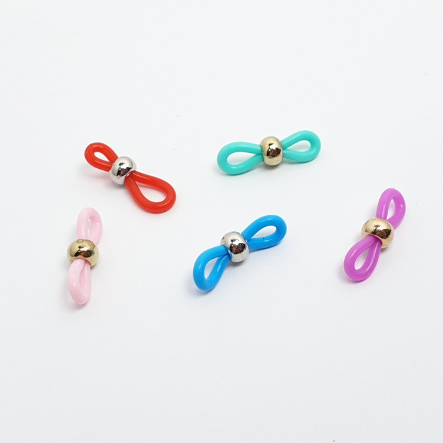 Держатель цепочки для очков. силикон цветной 1 пара