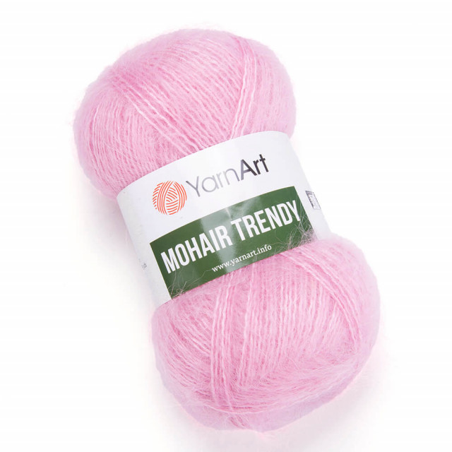 Yarn Art пряжа Mohair Trendy 100гр.220м 50%мохер, 50% акрил