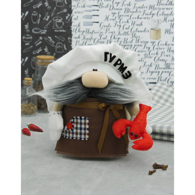 Набор для творчества Серия 'Гномы для дома' ГНОМ ГУРМАН ГД-03