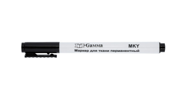 Gamma Маркер перманентный черный для ткани MKY