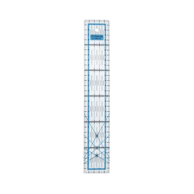 Gamma Линейка для пэчворка 5 см х 30 см QRL-02