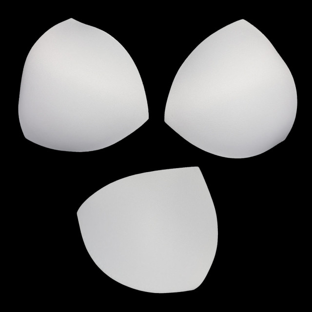 8300 Чашечки треуг. без уступа с равномерным наполнением,р.40 (1 пара) (белый) 7727139