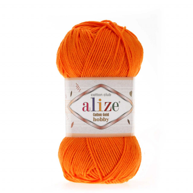Alize пряжа Cotton Gold hobby 50гр. 160м. 55%хлопок, 45%акрил