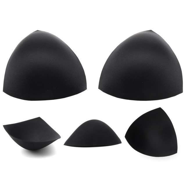 FN-20 Чашечки корсетные треуг. без уступа с равн. наполнением для купальников, р.4 чёрный 625199