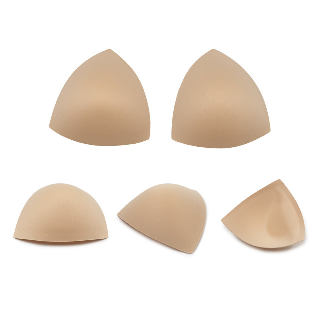FC-72.18 (72.88, 72.78) Чашечки корсетные треуг.без уступа с наполн. эфф. push-up, р.65 беж 676913