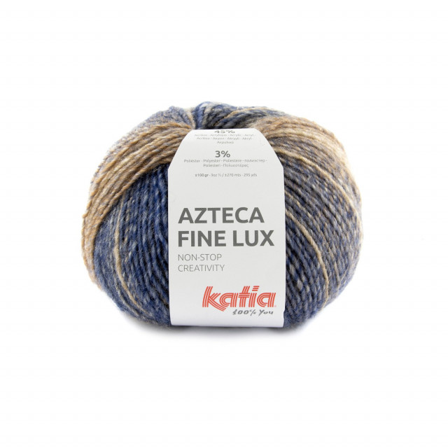 Katia Пряжа Azteca fine lux, 52% шерсть, 45% акрил, 3% полиэстер 100 г, 270 м