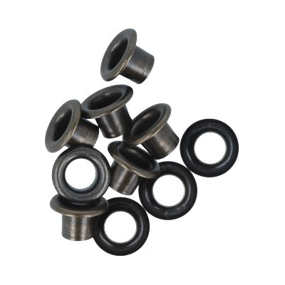 Gamma Люверсы №02 ФАСОВКА d 4.5 мм 10 шт под бронзу