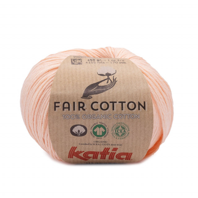 Katia Пряжа Fair Cotton, 100% хлопок, 50г, 155м