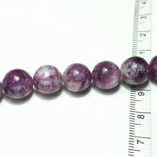 Бусины Лепидолит 11мм, 35шт.