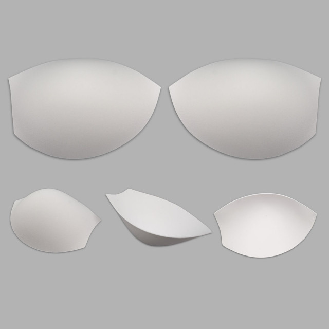 СN-51 Чашечки для бюстгалтера с острым уступом с равномерн. наполнением.р.75(001белый) 625193