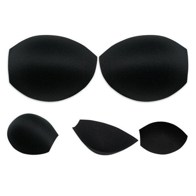 СN-51 Чашечки для бюстгалтера с острым уступом с равномерн. наполнением.р.75(170 черный) 625193