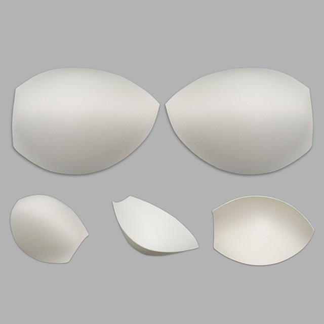 СN-51 Чашечки для бюстгалтера с острым уступом с равномерн. наполнением.р.75(пригл. белый) 625193