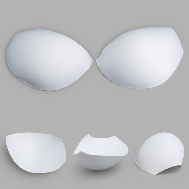 3810N Чашечки с острым уступом с равномерным наполнением,р.40 (1 пара) (белый) 7730893