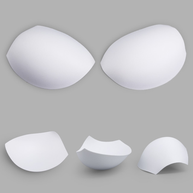 3810N Чашечки с острым уступом с равномерным наполнением,р.38 (1пара) (белый) 7730892