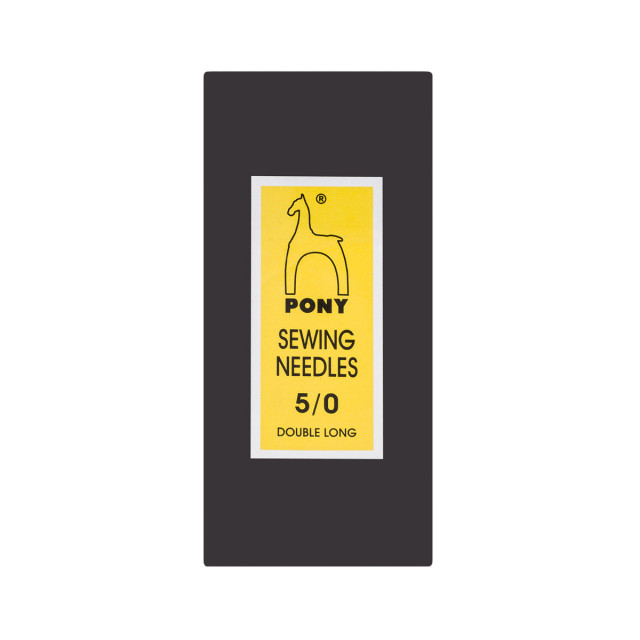 Pony Иглы ручные для штопки Long Darners № 5/0, 1шт 08114