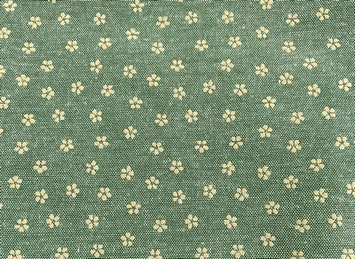 Ткань FD "Цветок", 48 х 50 см, 80% полиэстер, 20% хлопок, цвет болотно-горчичный 25882