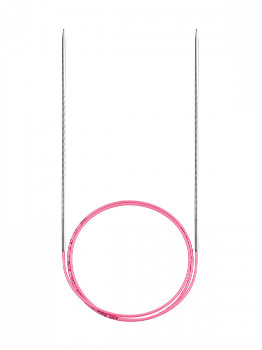 ADDI Спицы металлические круговые с удлиненным кончиком addiUnicorn Lace, №2,25, 60 см