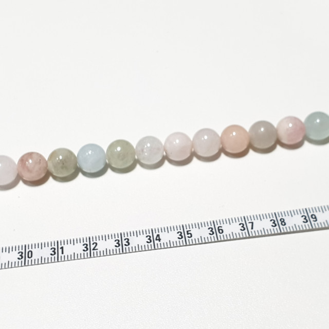 Бусины Берилл А+ шар гладкий 10мм 40 шт.