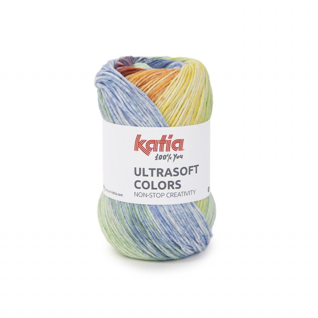 Katia Пряжа Ultrasoft Colors, 50% акрил, 50% полиамид, 100 г, 240 м