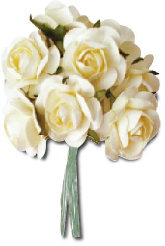 Stamperia Цветы для декорирования SF101 "Белые розы"