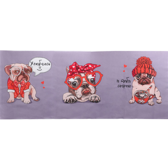 Astra Ткань "РОГОЖКА" набивная арт. 904 "Песели" размер 63*150см 100% хлопок