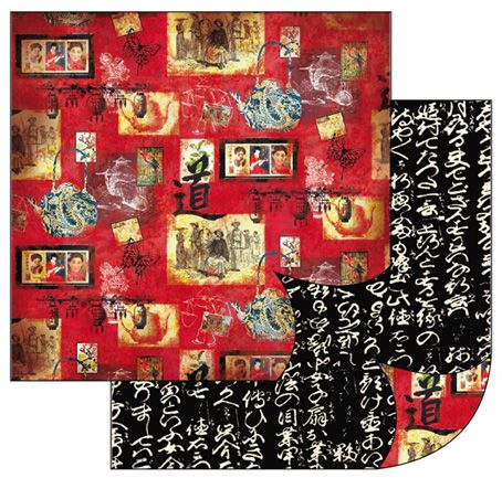 Stamperia Бумага д/скрапбукинга SBB168 "Древний Китай"